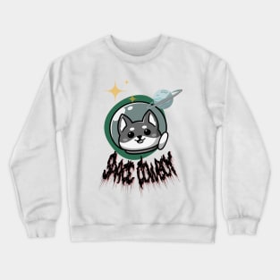 space cowboy Crewneck Sweatshirt